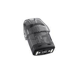 Mini-Vape-Patrone für E-Zigaretten, transparentes Design, einfache Handhabung, füllt mit Aroma oder Nikotinlösung, kompakte Vaporizer-Komponente, ideal für unterwegs.