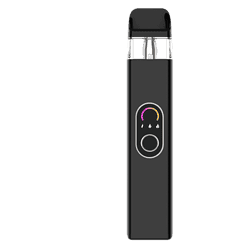 Vaporesso XROS 4 E-Zigaretten Set 5 Vape E-Zigarette mit Farbdisplay und LED-Leuchtanzeige, schwarzes Design und ergonomischer Form für stilvolles Dampfen.