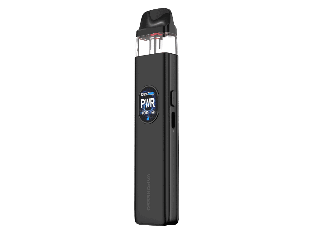 Vaporesso XROS 5 E-Zigaretten Set 1 Vaporizers mit digitale Anzeige, schwarz, kompakt und modern, ideal für den bequemen Gebrauch unterwegs, einfache Bedienung, langlebige Batterie, hochwertiges Design.