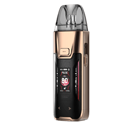 Axon Pod E-Zigarette in edlem Roségold mit digitalem Display und moderner Technologie for modernen Dampfgenuss.