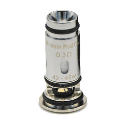 AsMODus Minikin Pod Heads 3 Minikin Pod Verdampfer Coil, 0,3 Ohm, für Dampfgeräte, langlebig und leistungsstark.