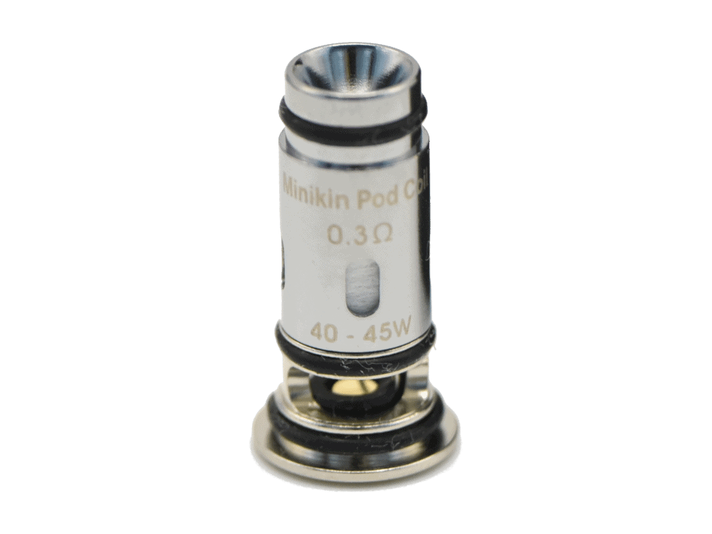 AsMODus Minikin Pod Heads 2 Minikin Pod Verdampfer Coil, 0,3 Ohm, für Dampfgeräte, langlebig und leistungsstark.