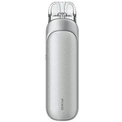 DX100-OXI klares, tragbares Vaping-Gerät, stylisches Design, hochwertige Verarbeitung, keine Feuerzeuge nötig.