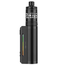 Moderner E-Zigaretten-Verdampfer mit LED-Anzeige in Schwarz, kompakt und stilvoll. Perfekt für Dampfer, die hochwertige Vape-Geräte suchen, mit anpassbarer Temperatur und langer Lebensdauer.