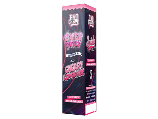 Aroma Cherry Lemonade Over Dosed E-Liquid in 10ml Flasche, Ideal für Dampfer, Trendiges Design, Bad Candy Spectrum, Juicy Series, jetzt bei LETZ Go entdecken.