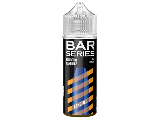 Creamy e-Liquid in 10ml Flasche mit Blueberry und Mango Ice Geschmack, passend für E-Zigaretten.
