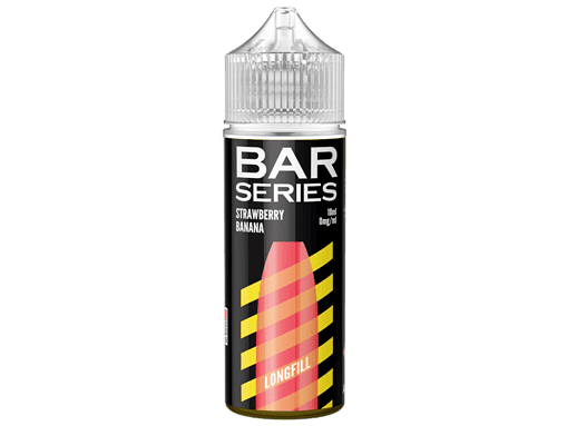 Knuspriges E-Liquid im 10ml Fläschchen mit Geschmacksrichtung Erdbeer-Banane, ideal für Longfill-Vapes.