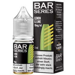 Erfrischendes E-Liquid Lemon & Lime für E-Zigaretten, 10 ml Flasche, starker Nikotinschub, ideal für Dampfer.