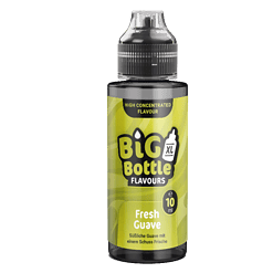 Big Bottle Flavours Fresh Guave, 10 ml Flavouröl, für E-Zigaretten, intensives Guavenaroma, flüssige E-Liquid Aromatisierung, ideal für Selbstwickler, intensive Frucht-Note, hochwertiges Produkt.