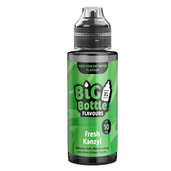 Erfrischender E-Liquid Geschmack von Erdbeere, Kiwi und Wassermelone, 10 ml in großer Flasche, für E-Zigaretten.