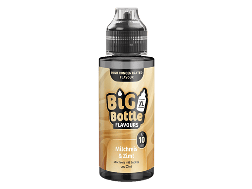 Saftige Milchcreme mit Zimtgeschmack fürs E-Liquid, 10 ml, Big Bottle Flavours.