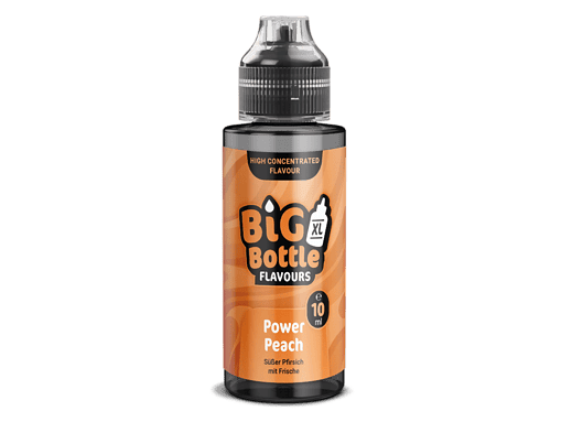 Power Peach Geschmacksflüssigkeit für E-Zigaretten, 10 ml Flasche, intensiver Pfirsichgeschmack, süß mit Frische, ideal für dampfen, hochwertige Liquid, LETZ Go E-Liquid.
