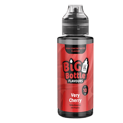 Aromatisierte E-Liquid Flasche für E-Zigaretten, Very Cherry Geschmack mit Kirscharoma und frischer Note, 10 ml, ideal für Dampfer.