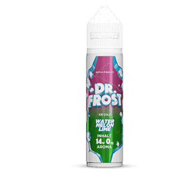 Erfrischender Dr. Frost Eisspray mit Wassermelone, Limette Geschmack, 14 ml, kalte Erfrischung für unterwegs.