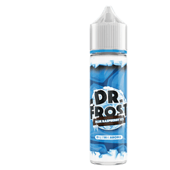 Dr.frost blauer Himbeer E-Liquid für E-Zigaretten, 144 ml Flasche, aromatisiert, Eisgeschmack, süßer Fruchtgeschmack, Dampfer Zubehör, Liquid für E-Zigaretten, Longfill, beeren Geschmack, vaping liquid.