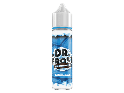 Dr.frost blauer Himbeer E-Liquid für E-Zigaretten, 144 ml Flasche, aromatisiert, Eisgeschmack, süßer Fruchtgeschmack, Dampfer Zubehör, Liquid für E-Zigaretten, Longfill, beeren Geschmack, vaping liquid.