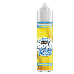 Tuben mit Dr. Frost Frost Fizz E-Liquid Lemonade Ice Geschmack, 14ml Flasche, kohlensäurehaltiges Zitronenlimonaden-Aroma, erfrischender E-Zigaretten-Liquids, perfekt für E-Zigaretten und Vape.