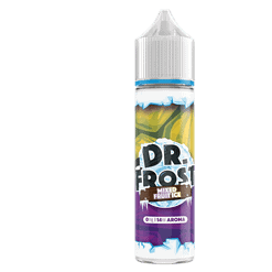 Bunter E-Liquid-Flasche mit Eiskaffeegeschmack, für E-Zigaretten, 144 ml, Dr. Frost Mixed Fruit Ice.