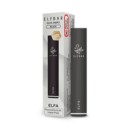 Nagelneues ELFA Akku für ELFA Liquid-Pods, black, mit E-Zigaretten-Technologie, kompaktes Design, langlebige Batterie, schnelle Ladefunktion, geeignet für angenehmes Dampfen.