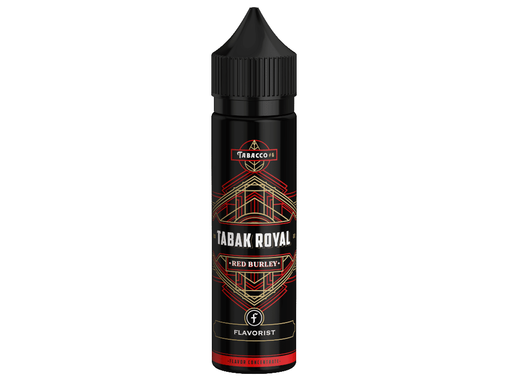 Flavorist - Aroma Tabak Royal - Red Burley 7 ml 1 Tabak Royal Red Burley E-Liquid Flasche, 10ml, für E-Zigaretten, mit luxuriösem Design, ideal für Dampfer, Aroma Geschmack, hochwertiges Liquide, intensiver Geschmack, Vape Zubehör, Liquid für E-Zigaretten, Tabak Aroma, Konzentrat.