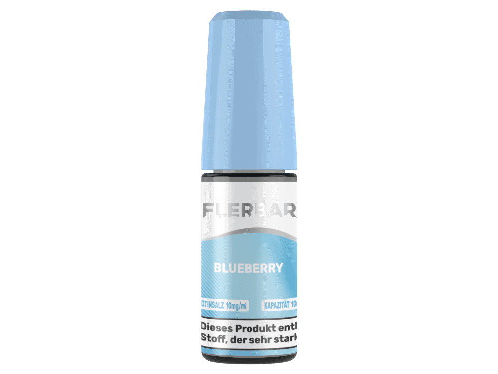 Flerbar Liquid Blueberry Nikotinsalz Liquid 1 Flüssiger Blaubeer-Aromastick, 10ml Flasche, energiereiche Vape-Liquid, leckeres Blaubeer-Geschmack, für E-Zigaretten geeignet, hochwertige Aromazubereitung, ideal für Dampfer, hochwertige Liquids, Fruchtgeschmack, Aromakonzentrate.