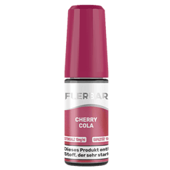 Cherry Cola Liquid Vape, 10ml Flasche, süßer Bubblegum Geschmack, ideal für Vaping Fans, erhältlich bei LETZ Go.