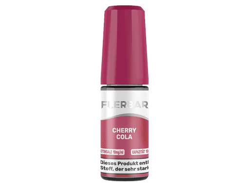 Cherry Cola Liquid Vape, 10ml Flasche, süßer Bubblegum Geschmack, ideal für Vaping Fans, erhältlich bei LETZ Go.