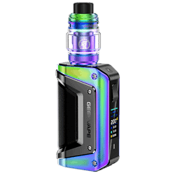 Leistungsstarker E-Zigaretten-Vape mit farbenfrohem Design, digitalem Display und vielseitigen Einstellungsmöglichkeiten, ideal für Dampfer, die moderne Technik suchen.