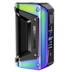 Gemütlicher, moderner GEEK VAPE Aegis Vaporesso P240 mit Farbdisplay und vielseitigen Funktionen für Dampfer. Das robuste Design bietet zuverlässige Leistung und individuelle Einstellungen für Dampferlebnisse.