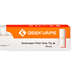 Schraubenschutzfilter geekvape, 20 Stück, für E-Zigaretten, Ersatzfilter, wechselbarer Aromadampfer, Zubehör.