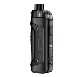 Moderner Black Adjustable Vaporizator mit Digitaldisplay und ergonomischem Design.