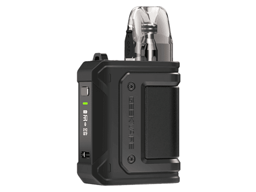 Hochwertiger Vape mit transparenter Tank Füllstandsanzeige und ergonomischem Design, ideal für Dampfer, langlebige Batterie, modernes Styling, für subohm Dampfen und intensiven Geschmack.