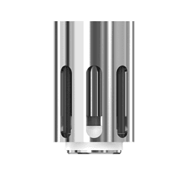 Schweres Metallteil mit parallelen Einschüssen, elegant und robust für technische Anwendungen.