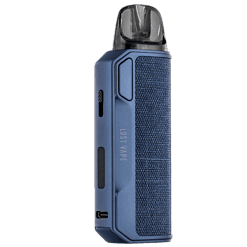 Hochwertiger Vaporessozug für E-Zigaretten in Blau, mit modernen Design und ergonomischem Griff. Perfekt für Dampfer, die Wert auf Qualität und Stil legen. Ideal für unterwegs und bequem in der Handhabung.