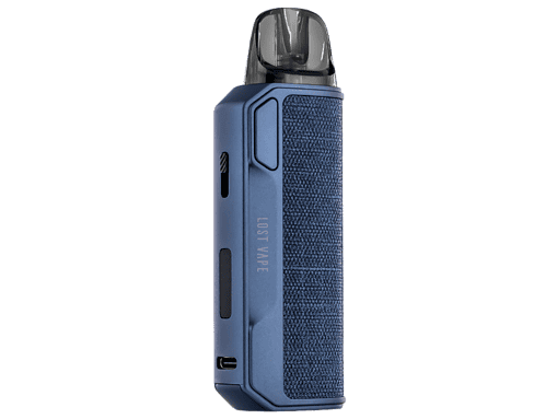 Hochwertiger Vaporessozug für E-Zigaretten in Blau, mit modernen Design und ergonomischem Griff. Perfekt für Dampfer, die Wert auf Qualität und Stil legen. Ideal für unterwegs und bequem in der Handhabung.