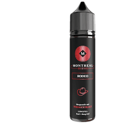 Montreal Original Rodeo Vape, 6ml, mit Tabakextrakt, Longfill, E-Zigaretten-Aromen, für Dampfer, intensiver Tabakgeschmack.