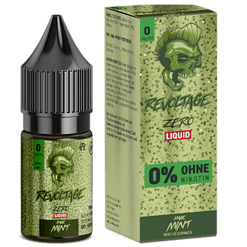 Revoltage Zero Liquid E-Zigarette, nikotinfrei, mit Minzgeschmack, Flasche und Verpackung, für Dampfer, 0 mg/ml, ohne Nikotin, frischer Minzaroma, Vape-Zubehör, E-Liquid, mentholiert, geeignet für Umsteiger.
