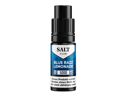 Blue Razz Lemonade Nikotinsalz E-Liquid in 20 mg/ml, 5000 Nic Salt, aromatisches E-Liquid mit blauer Beeren-Limetten-Geschmacksnote.