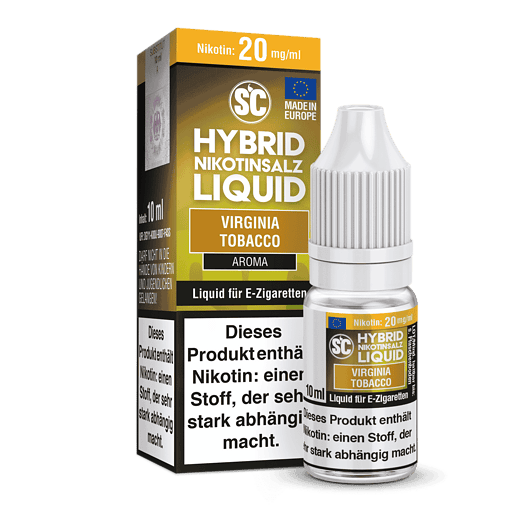 Nikotinsalz Liquid Virginia Tobacco für E-Zigaretten, 10 ml, Nikotingröße 20 mg/ml, in Verpackung mit Fläschchen, geeignet für Dampfer, aromatisch, hochwertiges Liquid, E-Zigaretten Zubehör, Rauchfrei, Tabakaroma, Liquid für E-Shisha, E-Zigaretten-Fluid, Rauchersatz, E-Liquid, E-Zigaretten-Aroma, Vaporizer-Fluid, E-Liquid für Dampfer, Nikotin-Shot Refill, EGestaltung.