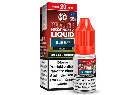 Blueberry Nikotinsalz Liquid für E-Zigaretten, 10 ml Flasche, Knosfree Nicotin Salz Liquid, Aromatisiert, EU-Produkt.