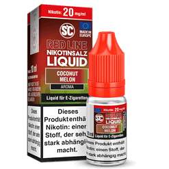 Coconut Melone Nikotinsalz Liquid für E-Zigaretten, 10ml, aromatischer Nikotin-Shot.