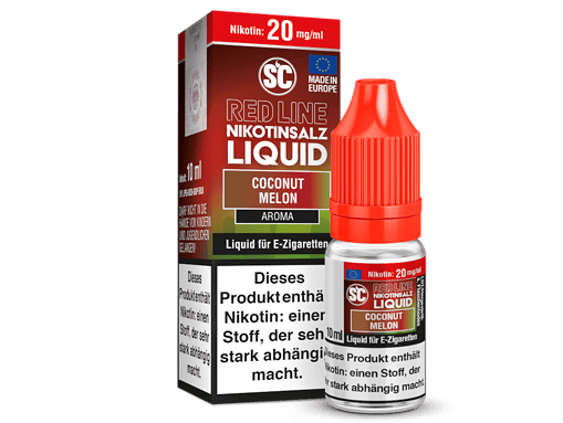 Coconut Melone Nikotinsalz Liquid für E-Zigaretten, 10ml, aromatischer Nikotin-Shot.