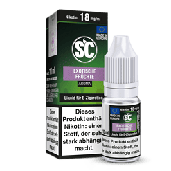 Limitiert auf 200 Zeichen: E-Zigaretten Liquid mit exotischen Fruchtaromen, 10ml Flasche, nikotinfrei oder nikotinhaltig, geeignet für Dampfer und Aromeliebhaber.