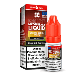 Aromatisiertes E-Zigaretten Liquid in Banane Geschmack, 10ml Flasche, mit Nikotingehalt 5mg/ml, liquid für E-Zigaretten, Markenqualität von LETZ Go.