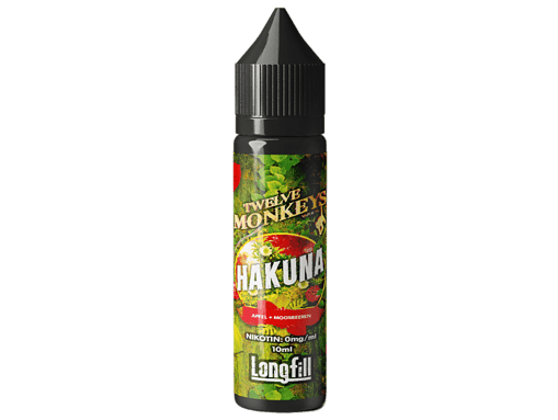 Himbeer Äpfel und Beeren Geschmack E-Liquid für Vaporizers, 10ml Flasche, ohne Nikotin, Longfill Design, LEZT Go Sortiment.