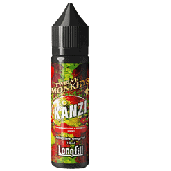 Fruchtiger E-Liquid-Vape mit Wassermelone, Erdbeere und Kiwi, 10ml Flasche, nikotinfrei, für Liebhaber von süßen Fruchtaromen.