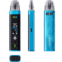 Leistungsstarker Caliburn G3 Akkutester mit digitaler Anzeige und langlebiger Batterie, ideal für präzises Dampfen und einfache Handhabung. Perfektes Zubehör für Dampfer.