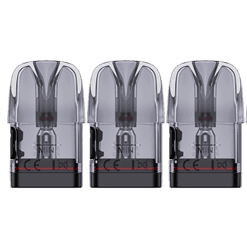 Kohorten IGET Vape Pods, transparent, für langlebiges E-Zigaretten-Vaping, Set mit 4 Stück, kompatibel mit IGET-Modelle, Nikotinsalz- und nikotinfreier Gebrauch.