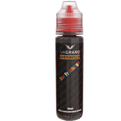 Vagrant Overdosed E-Liquid Flasche für E-Zigaretten, 10ml, ultra konzentrierte Aroma, für intensiven Geschmack.