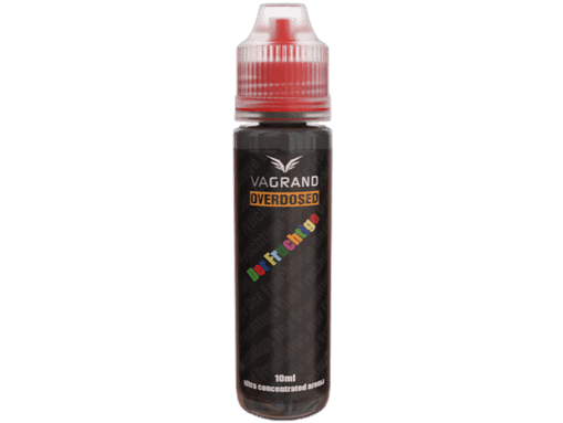 Vagrant Overdosed E-Liquid Flasche für E-Zigaretten, 10ml, ultra konzentrierte Aroma, für intensiven Geschmack.